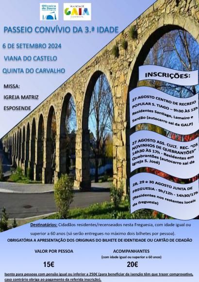 PASSEIO CONVÍVIO DA 3.a IDADE