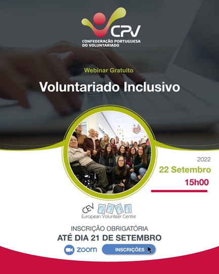 Webinar gratuito - Voluntariado inclusivo