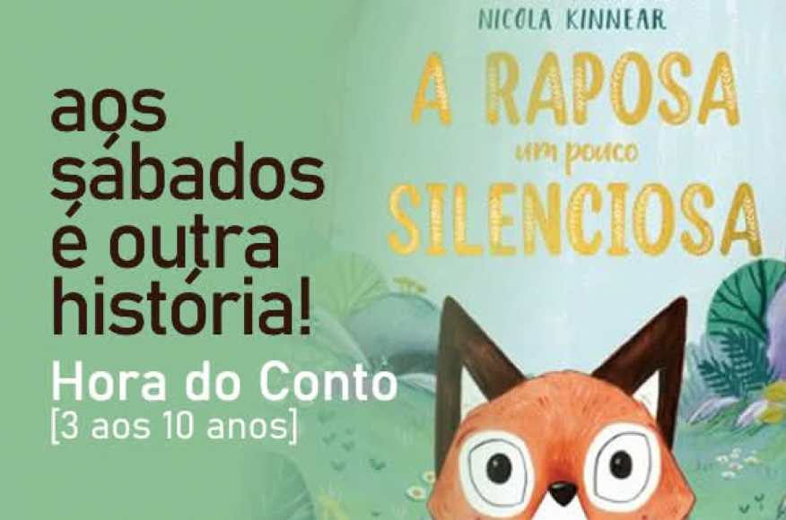 "Aos s&aacute;bados &eacute; outra hist&oacute;ria!&rdquo; - livro "A Raposa um pouco silenciosa"